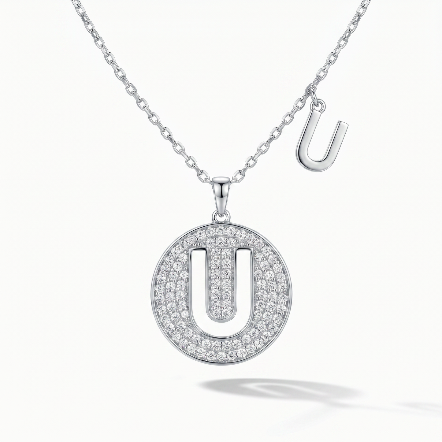 SoHo Initial Medallion Pendant