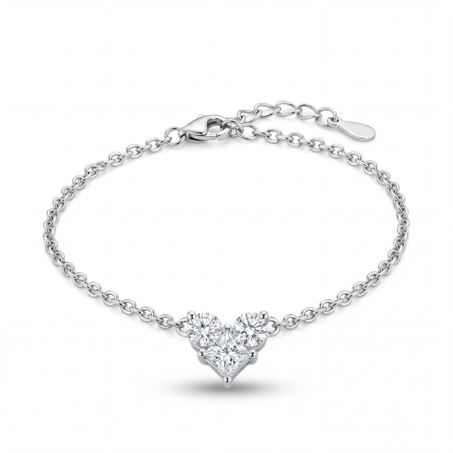 Tribeca Heart Trio Bracelet