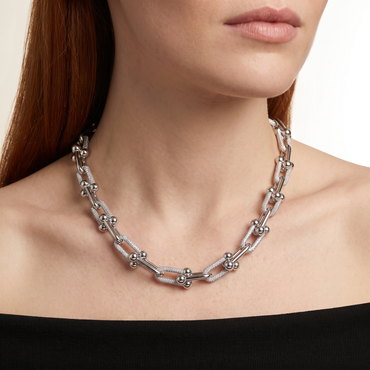 New York Link Silver Chain