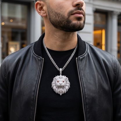 Empire Lion Head Pendant