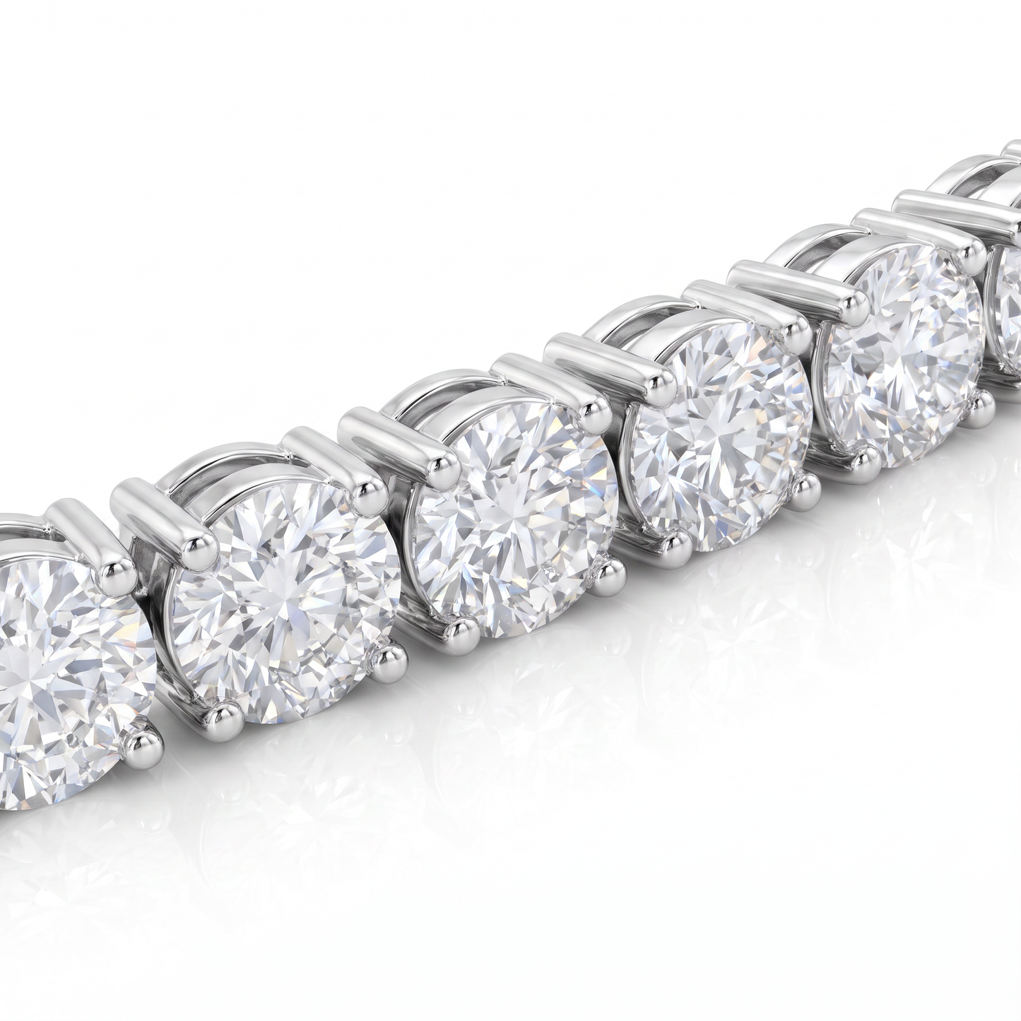 SoHo Ice Line Moissanite Tennis Chain